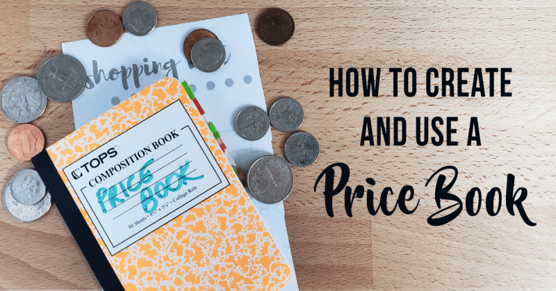 DIY Price Book for Grocery Savings and Stocking a Pantry