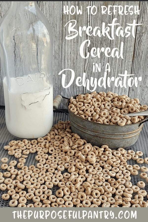 How to Refresh Breakfast Cereal with a Dehydrator