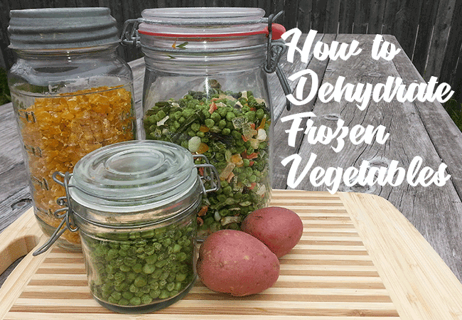 Dehydrate Frozen Vegetables