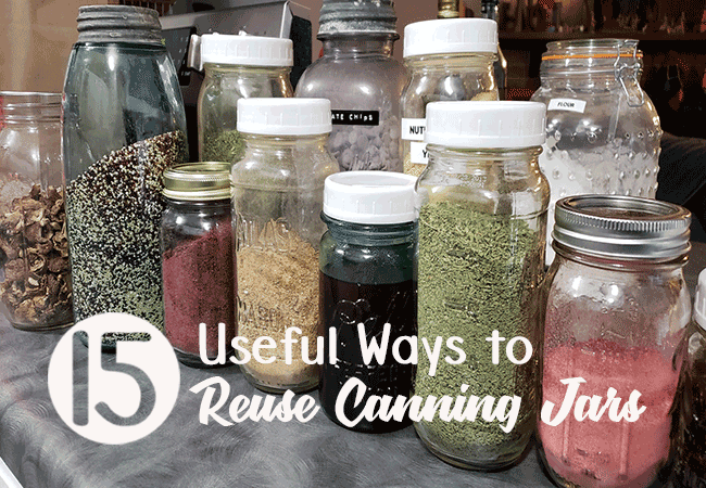 15 USEFUL Ways to Reuse Canning Jars Purposefully in Your Home