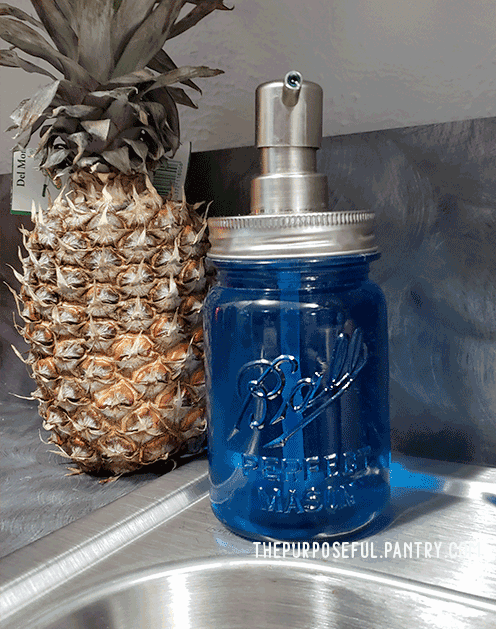 Canning Jar Soap Dispenser as a Useful Canning Jar Craft