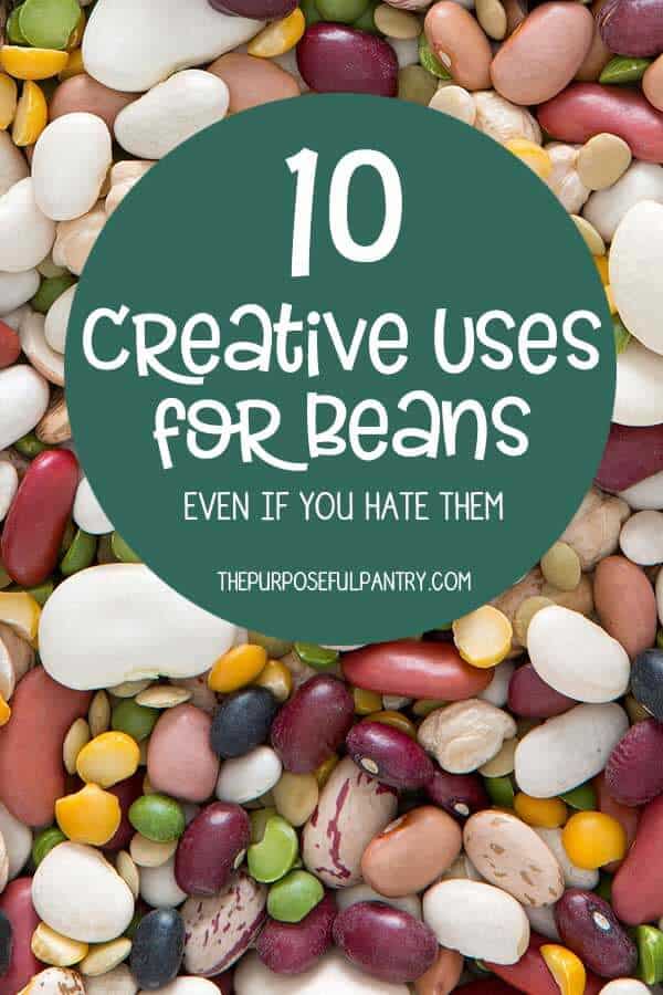 assortment of dried beans