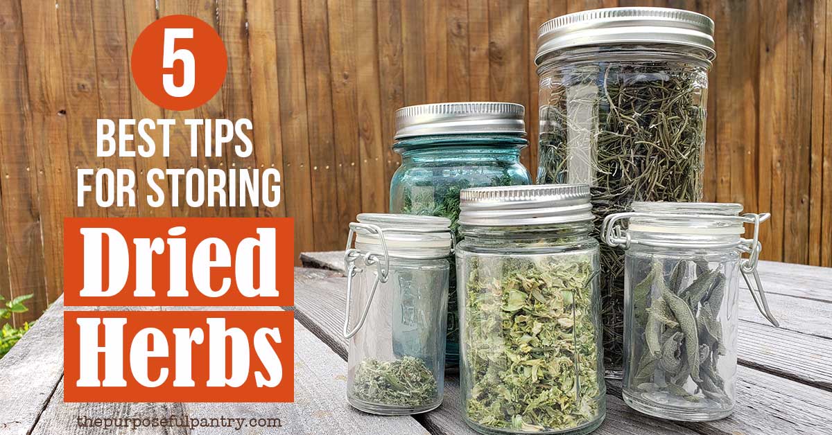 glass herb containers