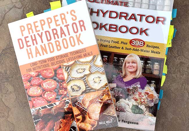 2 Dehydrating cookbooks