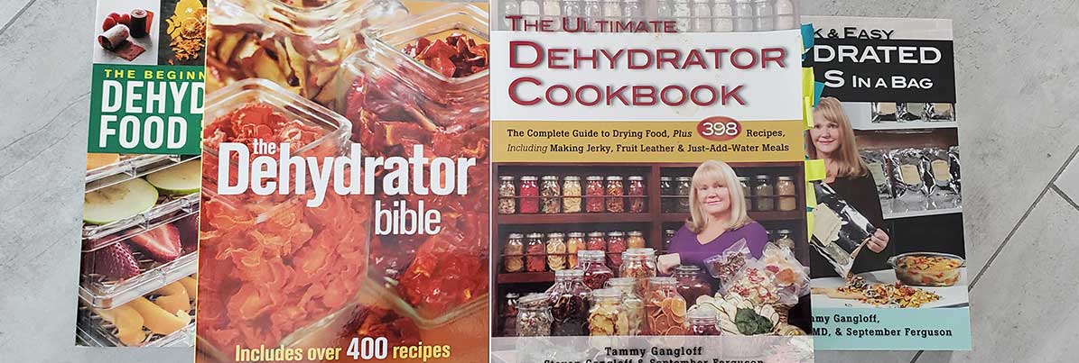 Dehydrating recipe books