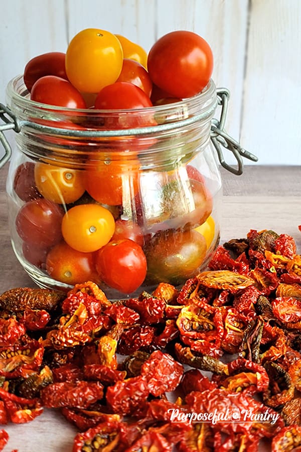 How To Dehydrate Cherry Tomatoes The Purposeful Pantry