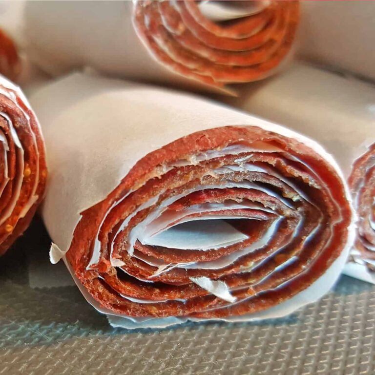 DIY Strawberry Banana Fruit Leather