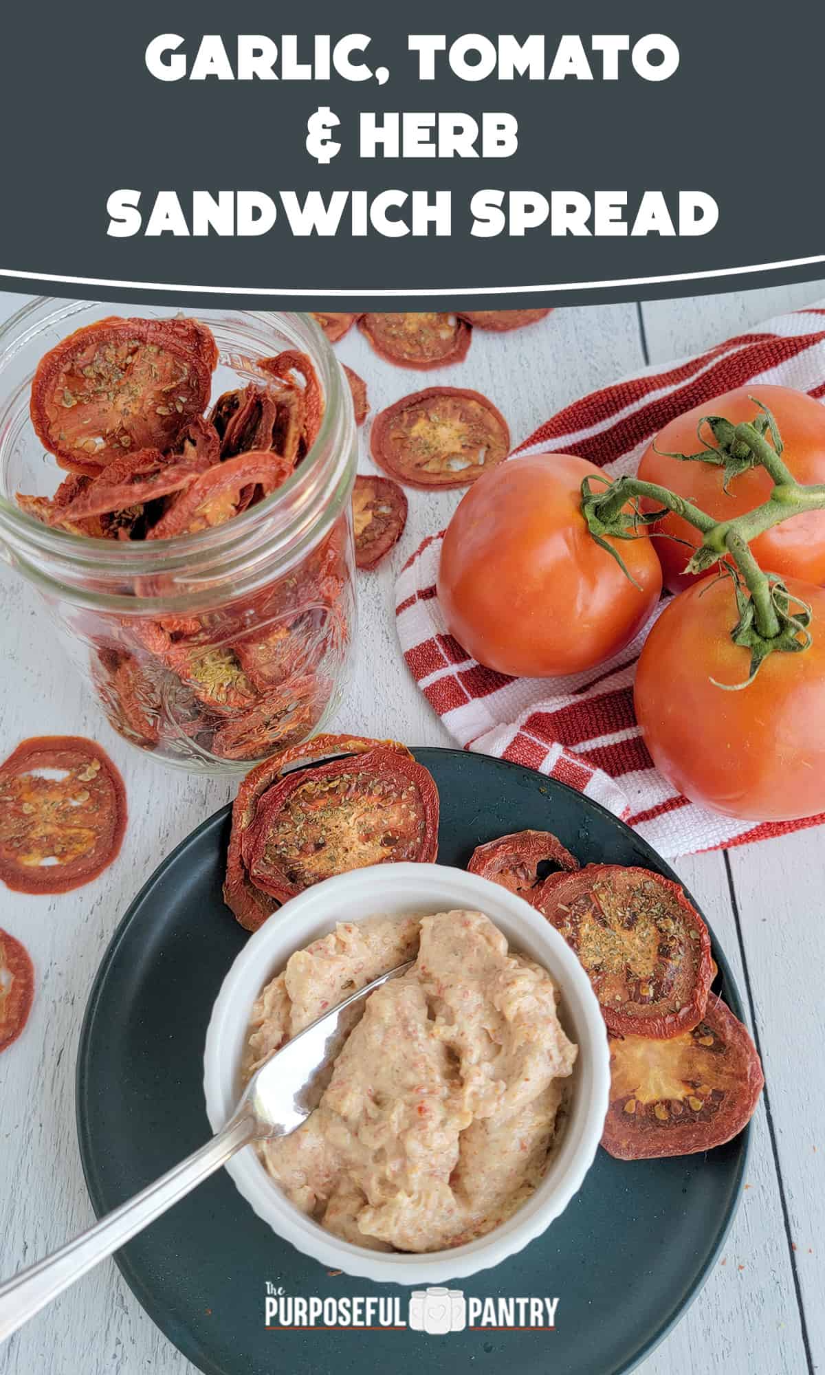 Garlic, Tomato &amp; Herb Spread-image