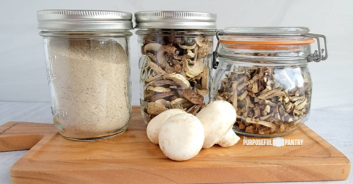 How To Dehydrate Your Own Mushrooms