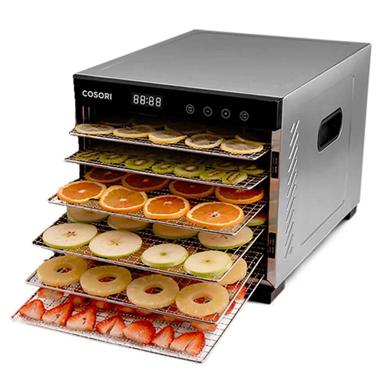 dehydrator with fruit