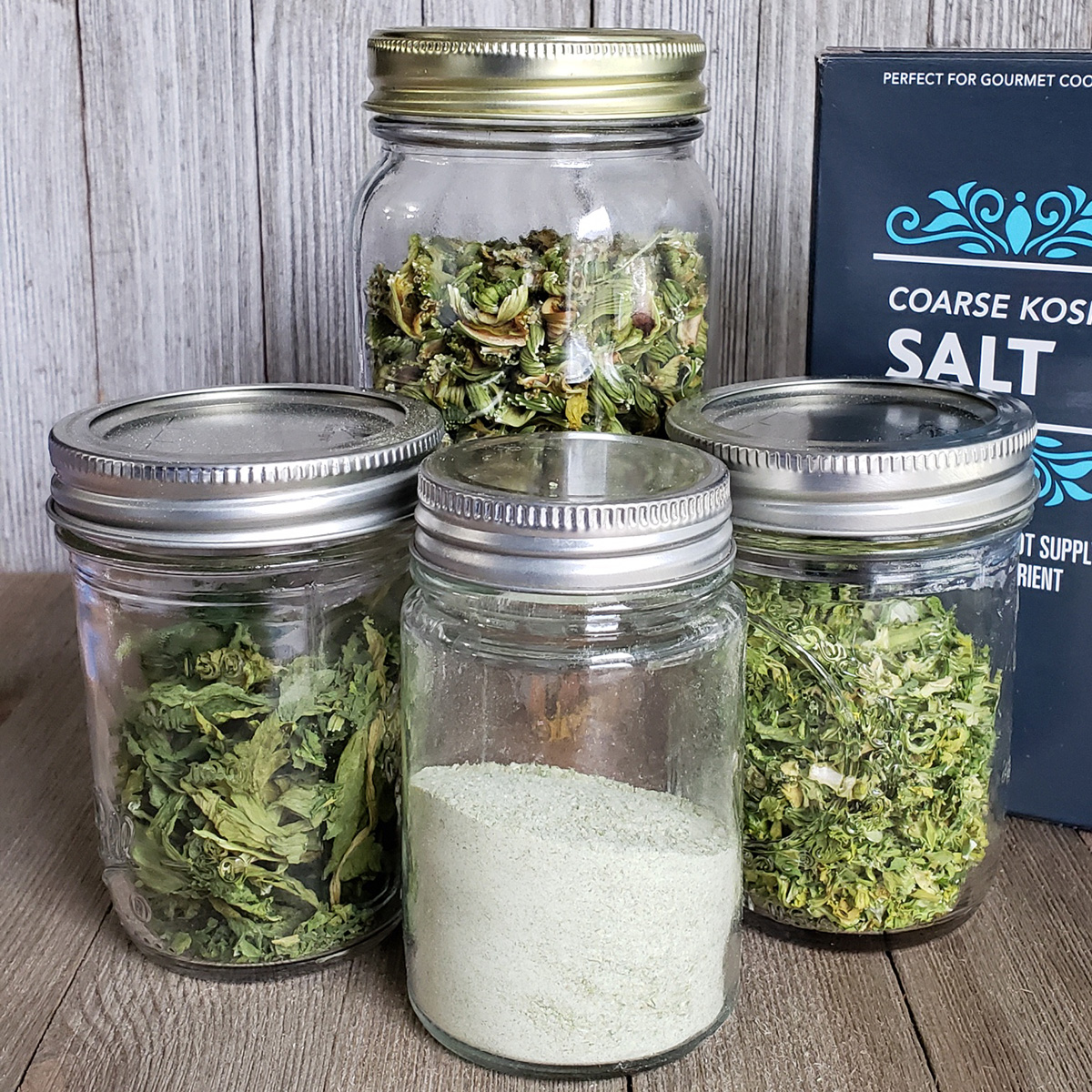 DIY Celery Salt from Dehydrated Celery