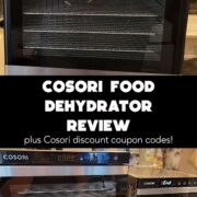 Cosori 6-tray dehydrator and a Cosori 10-tray dehydrator