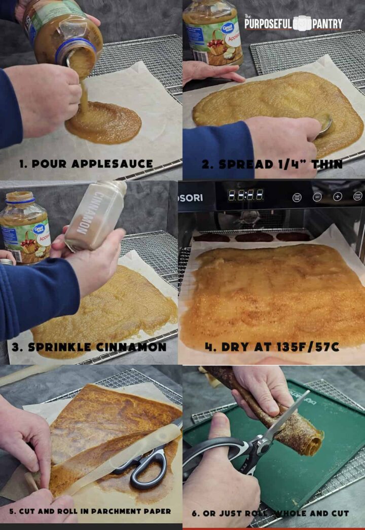 Easy Cinnamon Applesauce Fruit Leather The Purposeful Pantry