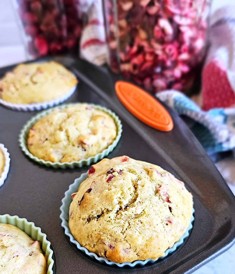 Easy Dried Cranberry and Orange Muffins - The Purposeful Pantry