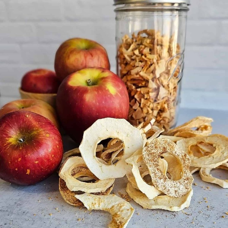 Dehydrate Apples and Make Apple Powder
