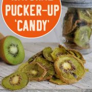 Dehydrated kiwi slices: a guide to making a tart, natural snack.